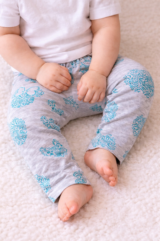 legginsy i getry dla dziewczynki Legginsy dziecięce handmade