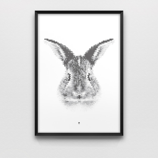 Plakat -Królik LazyDog