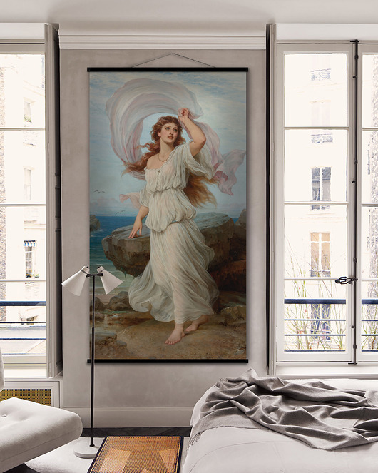 grafiki i ilustracje Duży obraz na płótnie - Miranda - Thomas Francis Dicksee