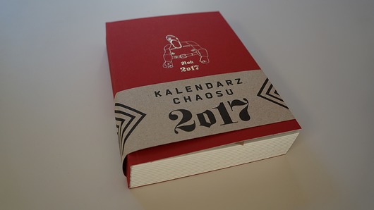   Kalendarz Chaosu 2017 z rysunkami Antka Wajdy  Tajne Komplety