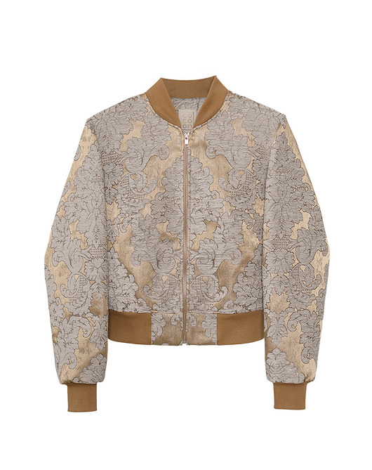 kurtki damskie Bomberka Mokka