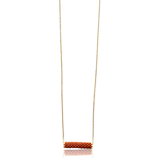 złote naszyjniki Naszyjnik ANNA's NECKLACE sienna