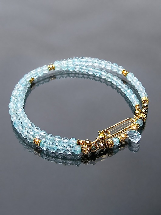 chokery Topaz vol. 7 /choker/ 02.09.26 naszyjnik -  Szlachetna kolekcja