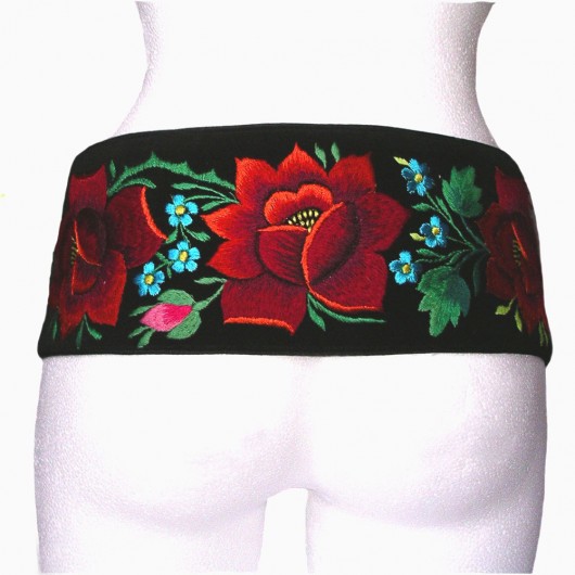  Corset Belt (art embroidery) na ludowo