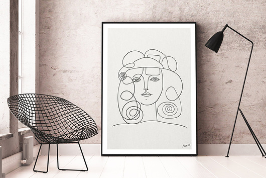 Plakat Picasso Pas De LArt