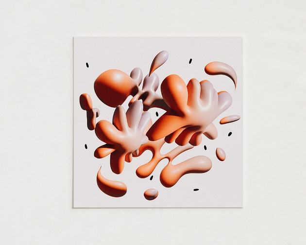plakaty 3D Fflowers/ 04 / Oryginalna grafika / poster print