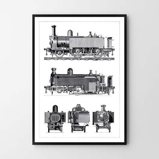 plakaty Plakat Old Train