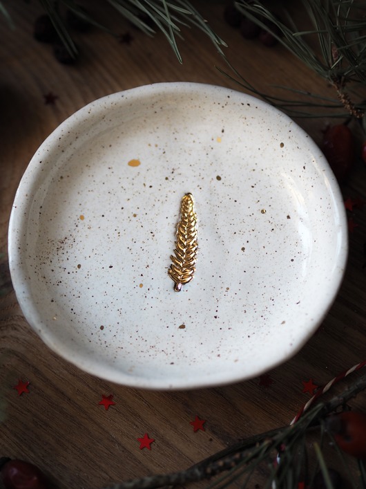 pojemniki na biżuterię Spodek na biżuterię lub palo santo