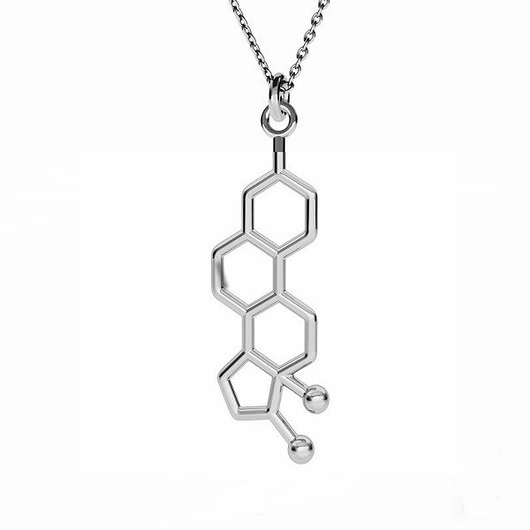 srebrne naszyjniki ESTROGEN II naszyjnik - srebro