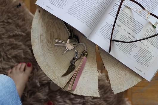 Brelok do kluczy  boho gold Little Wood Bunny