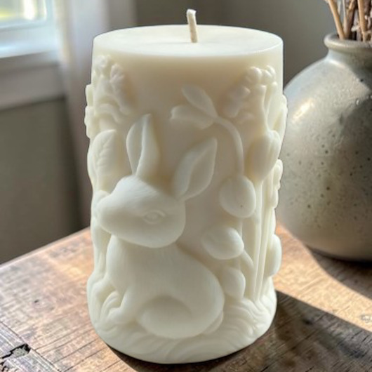 ozdoby wielkanocne Świeca sojowa dekoracyjna Wielkanoc