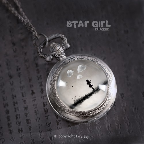 Star Girl Classic Obłoki- sekretnik zegarek Ewa Saj Fotografie