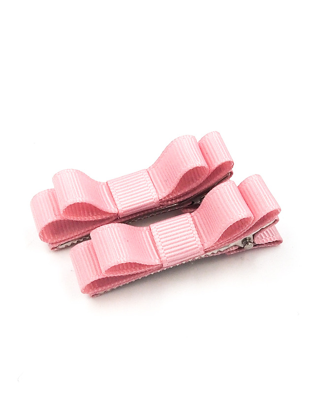 ozdoby do włosów dla dzieci Spinki do włosów kokardki  różowe peony pink
