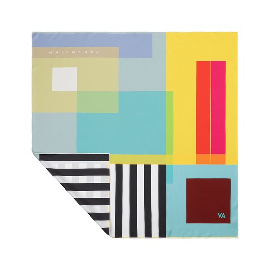 apaszki Chusta jedwabna Kompozycja '80 / 90x90