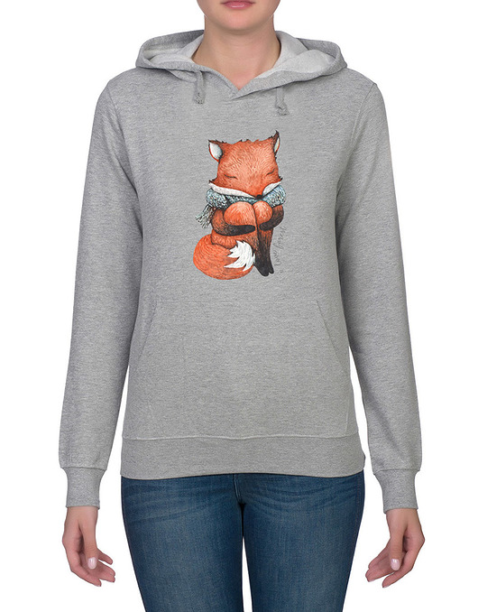 Bluza damska. Lis. I love Forest Love Life and Forest