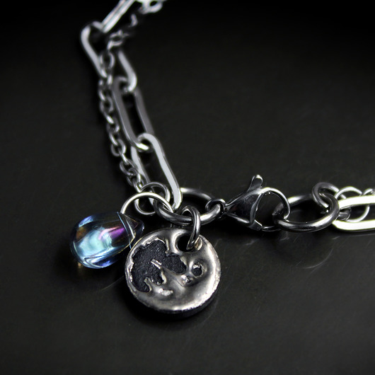 bransoletki ceramiczne FULL MOON/bransoletka porcelanowa/UNIKAT