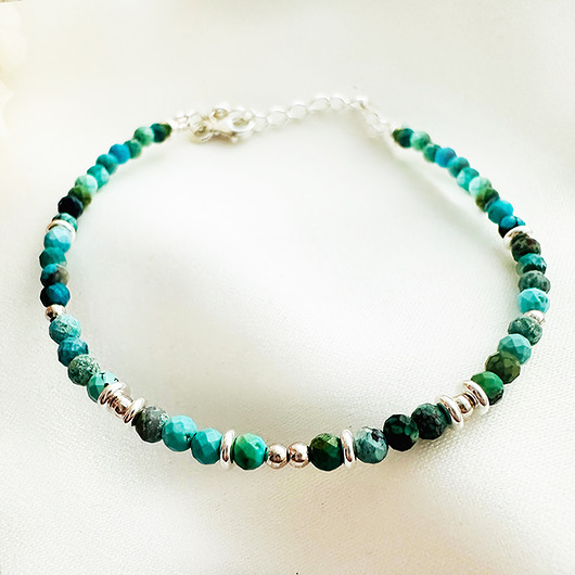 bransoletki z kamieni naturalnych Bransoletka z turkusów, biżuteria z kamieni turkus