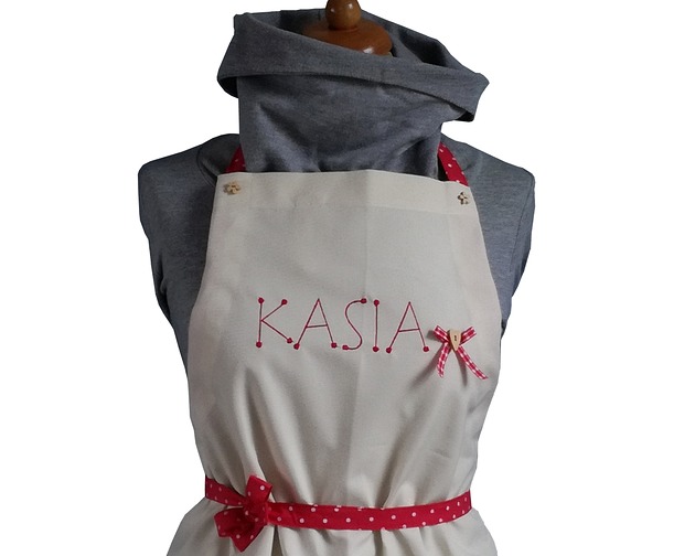 fartuchy kuchenne fartuch kuchenny + haftowany napis