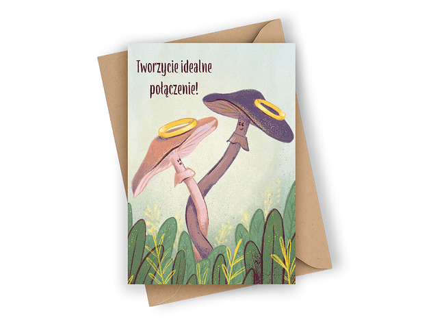 kartki okolicznościowe - wydruki Kartka ślubna- Tworzycie idealne połączenie!