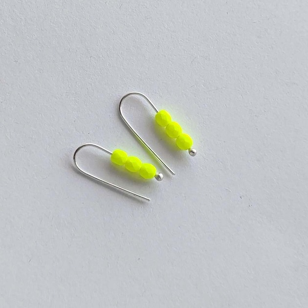 kolczyki z kamieniami Kolczyki OKRĄG