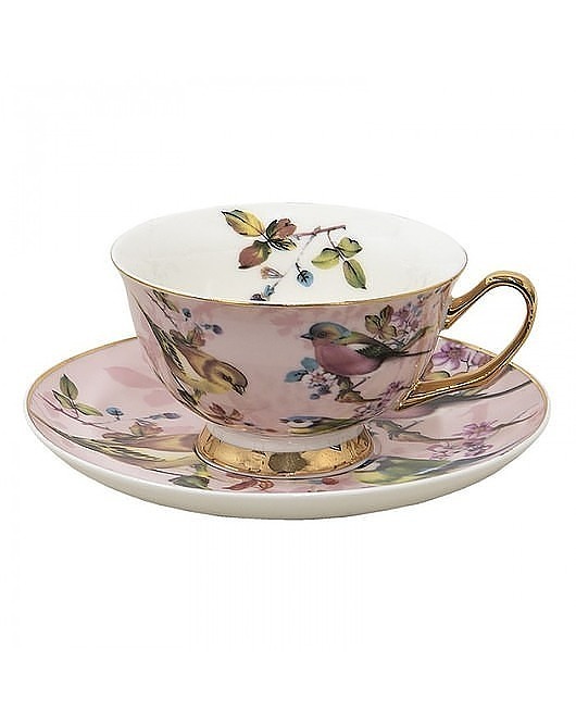 filiżanki Filiżanka Porcelanowa 2 szt. Birds