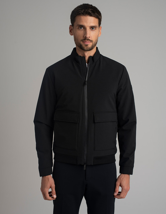 płaszcze i kurtki męskie Kurtka moretta czarna