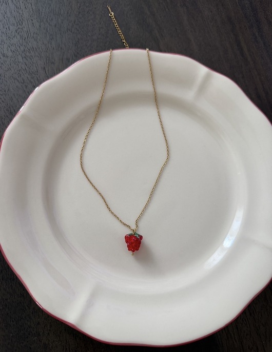 chokery Naszyjnik z malinka