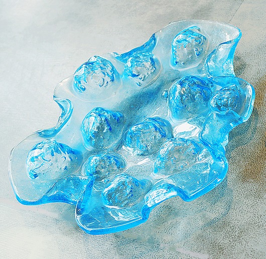 patery i talerze PATERA GUZI BLUE ok. 30 cm