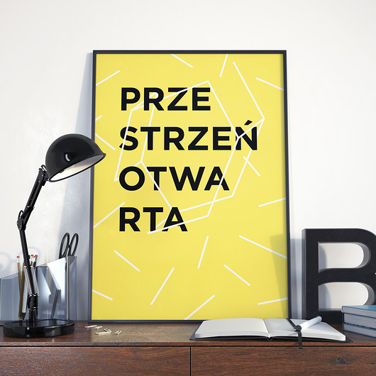Przestrzeń otwarta – plakat A2 Jak malowani