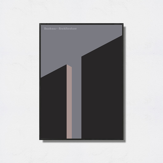 plakaty Bauhaus Art Exhibition Poster
