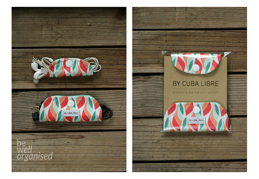 2 uchwyty na kabelki - Listki cuba libre