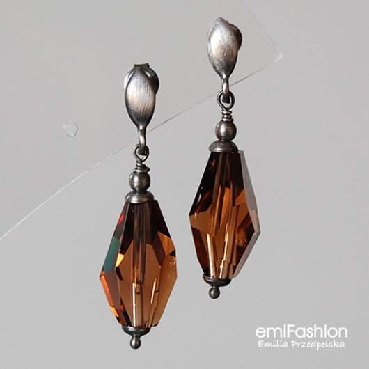 Polygon Smoked Topaz MAREMI Jewelry