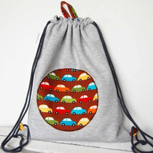 Dresbag- wodoodporny worko-plecak- AutaNabrązie craftKASIA