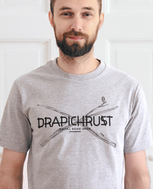 T-shirt DRAPICHRUST (szary) RUNO