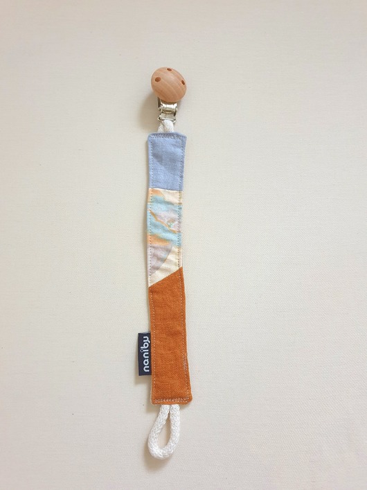 gryzaki i śliniaki dla dzieci Zawieszka do smoczka z drewnianym klipsem 08