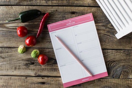 shopping list - lista zakupów WONDERMARKET