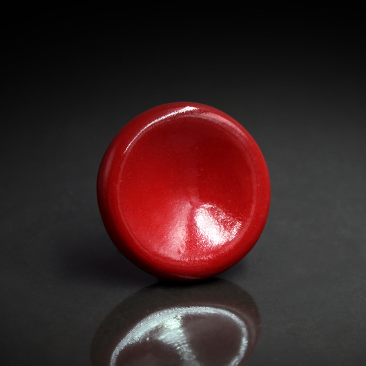 broszki RED CELL/broszka ceramiczna