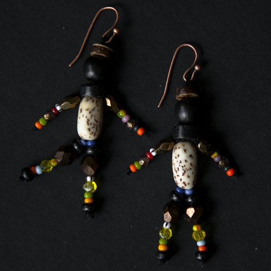 HEBANOWY KAWALER /// kolczyki NOMAD ACCESSORIES