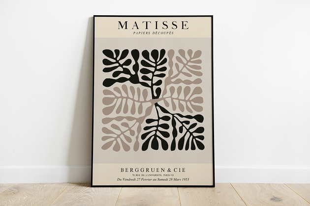 grafiki i ilustracje Henri Matisse, inspiracja, plakat wystawowy