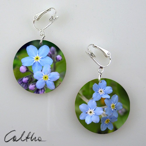 wiosenne V (klipsy) Caltha