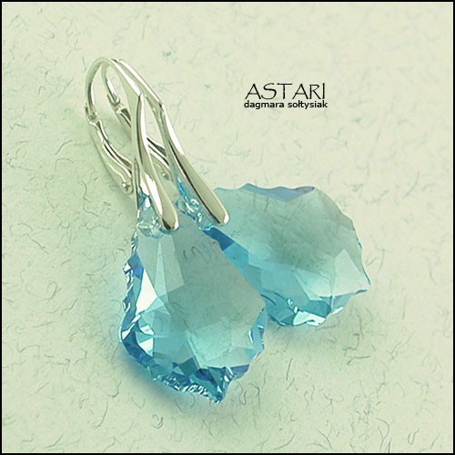 kryształ SWAROVSKI BAROQUE - AQUA Astari
