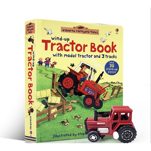 Wind up Tractor Book STORY TIME