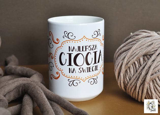 kubki Najlepsza Ciocia na świecie, kubek