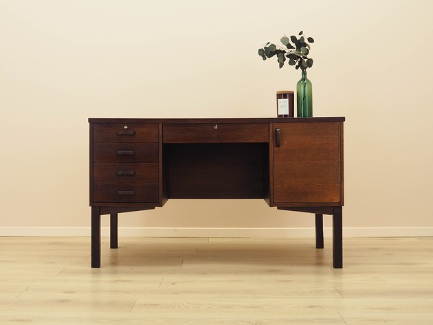 biurka Biurko dębowe, duński design, lata 70, produkcja: Dania