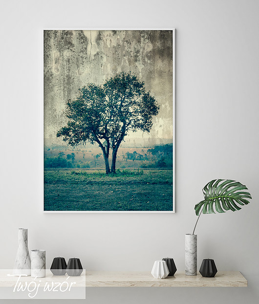 Plakat - Drzewo  Dekoracje PATKA Patrycja Kita