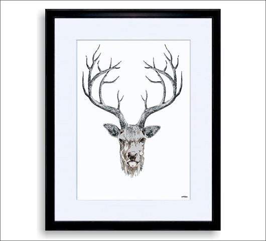 Plakat Jeleń  Be ART