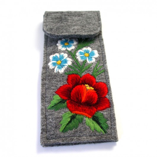 Pencil Case (folk-art-inspired-design) na ludowo
