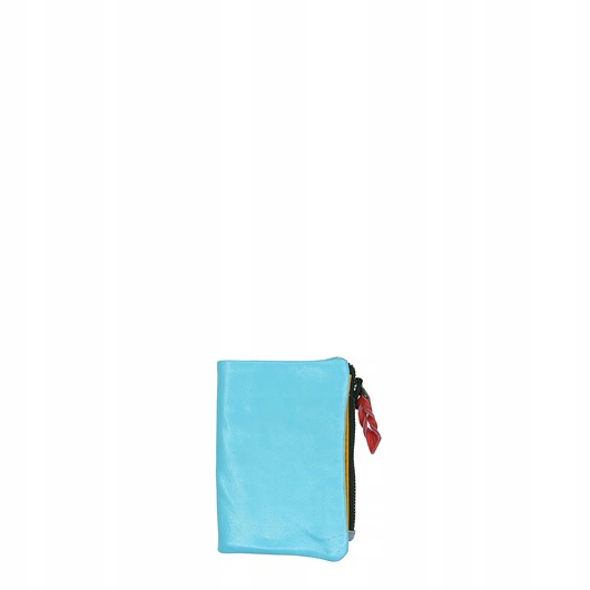 portfele damskie Portfel damski mały skórzany na prezent miejsce na banknoty monety OLIVKA