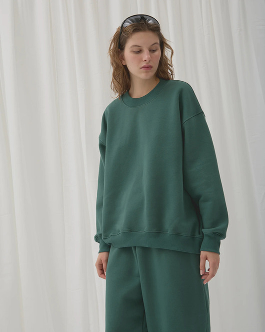 spodnie dresowe damskie Bluza Cheer long emerald