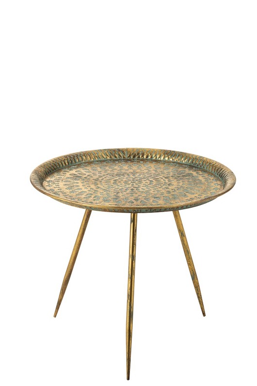 Stolik dekoracyjny, kawowy Oriental Gold II, 68cm Home Design
